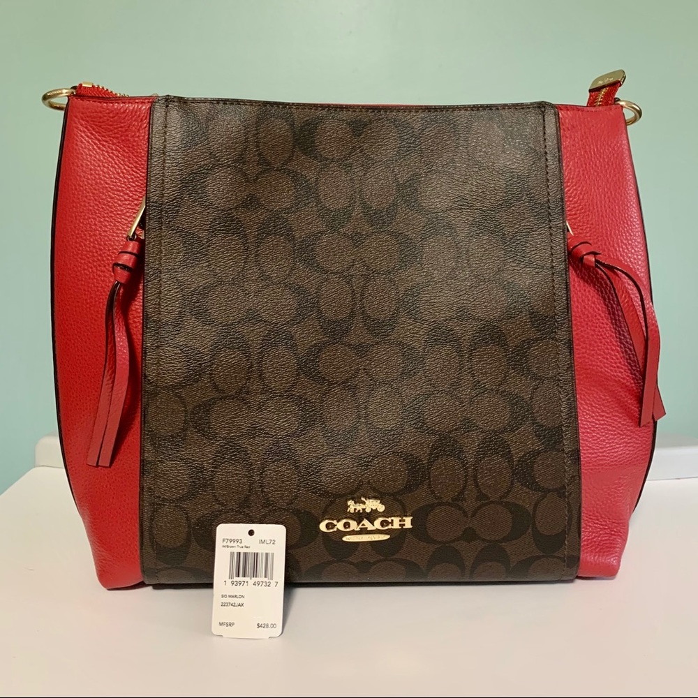 COACH Signature Marlon Tote NWT